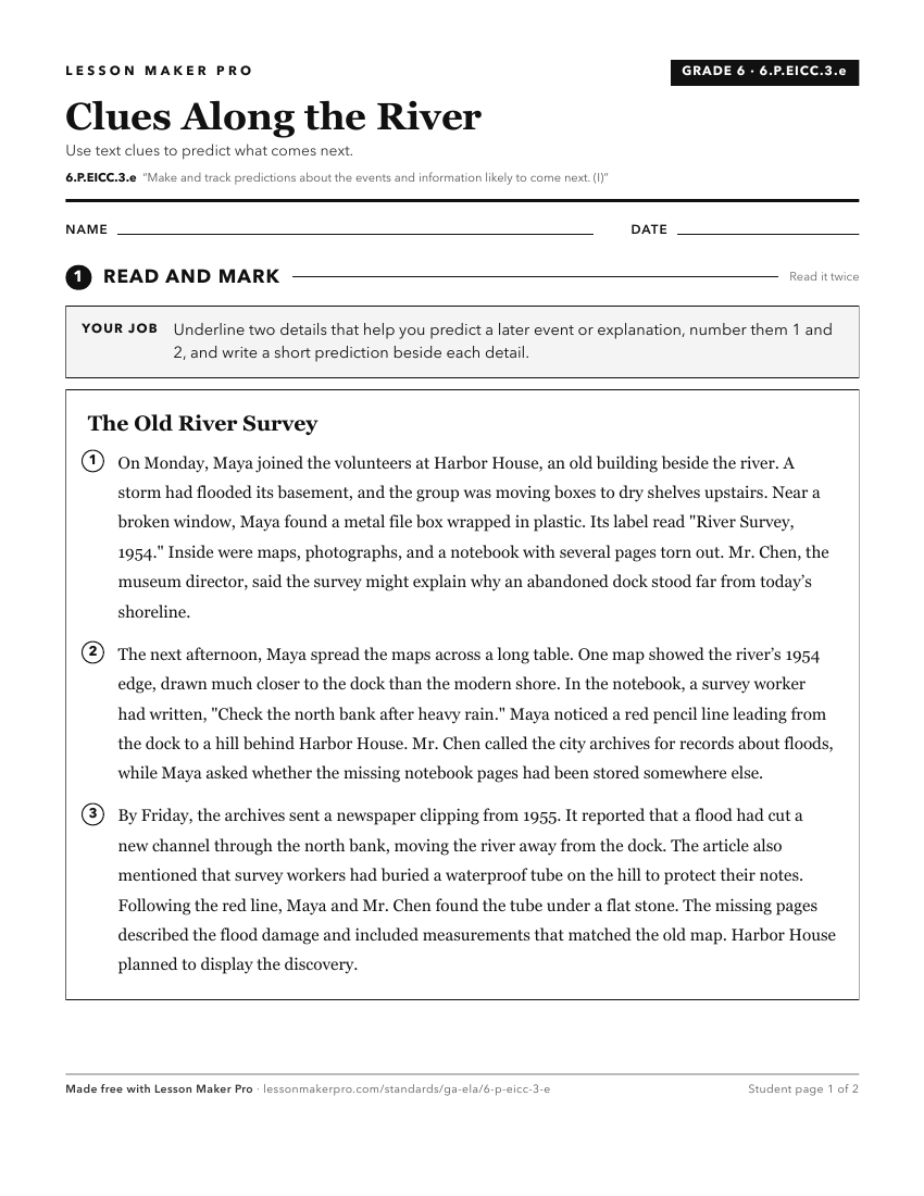 Preview of the 6.P.EICC.3.e printable worksheet