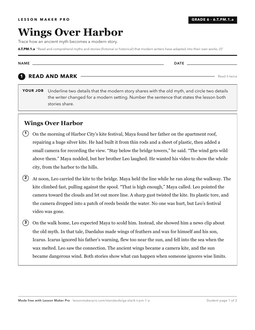 Preview of the 6.T.PM.1.a printable worksheet