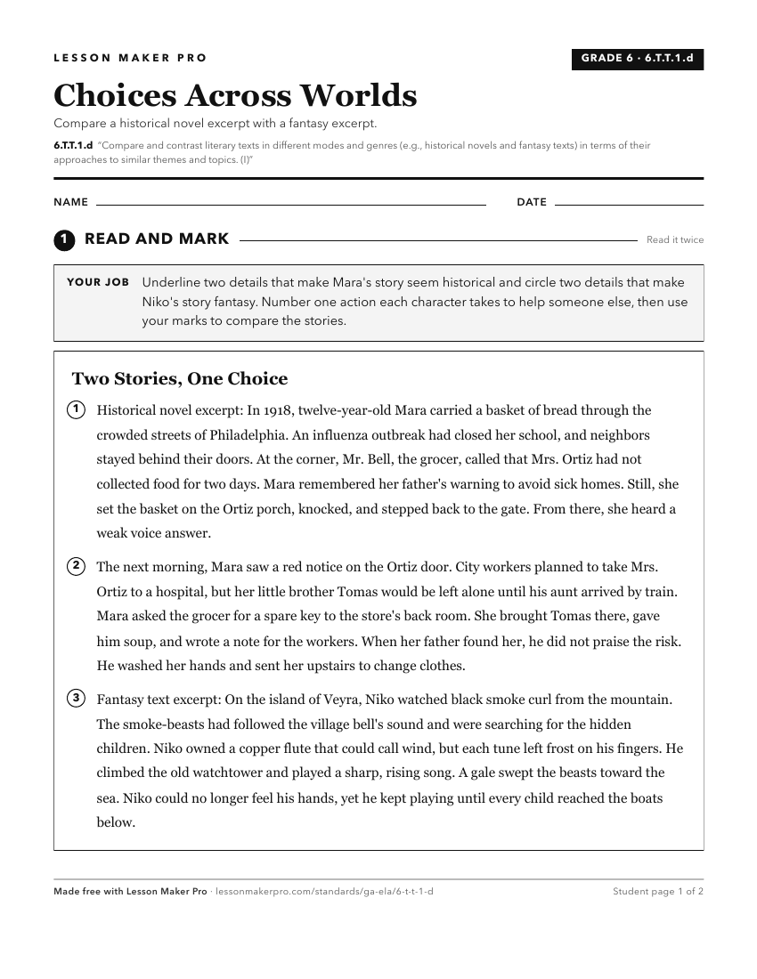 Preview of the 6.T.T.1.d printable worksheet