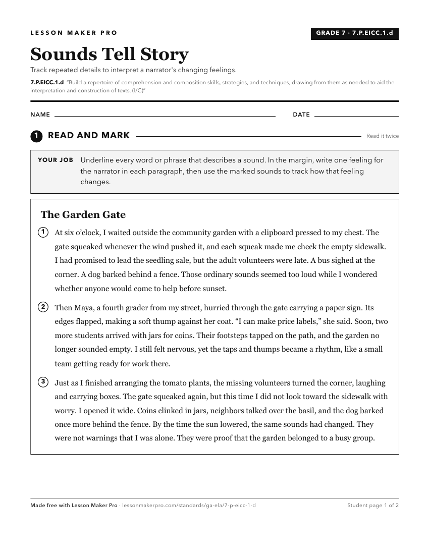 Preview of the 7.P.EICC.1.d printable worksheet