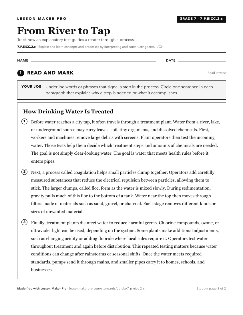 Preview of the 7.P.EICC.2.c printable worksheet