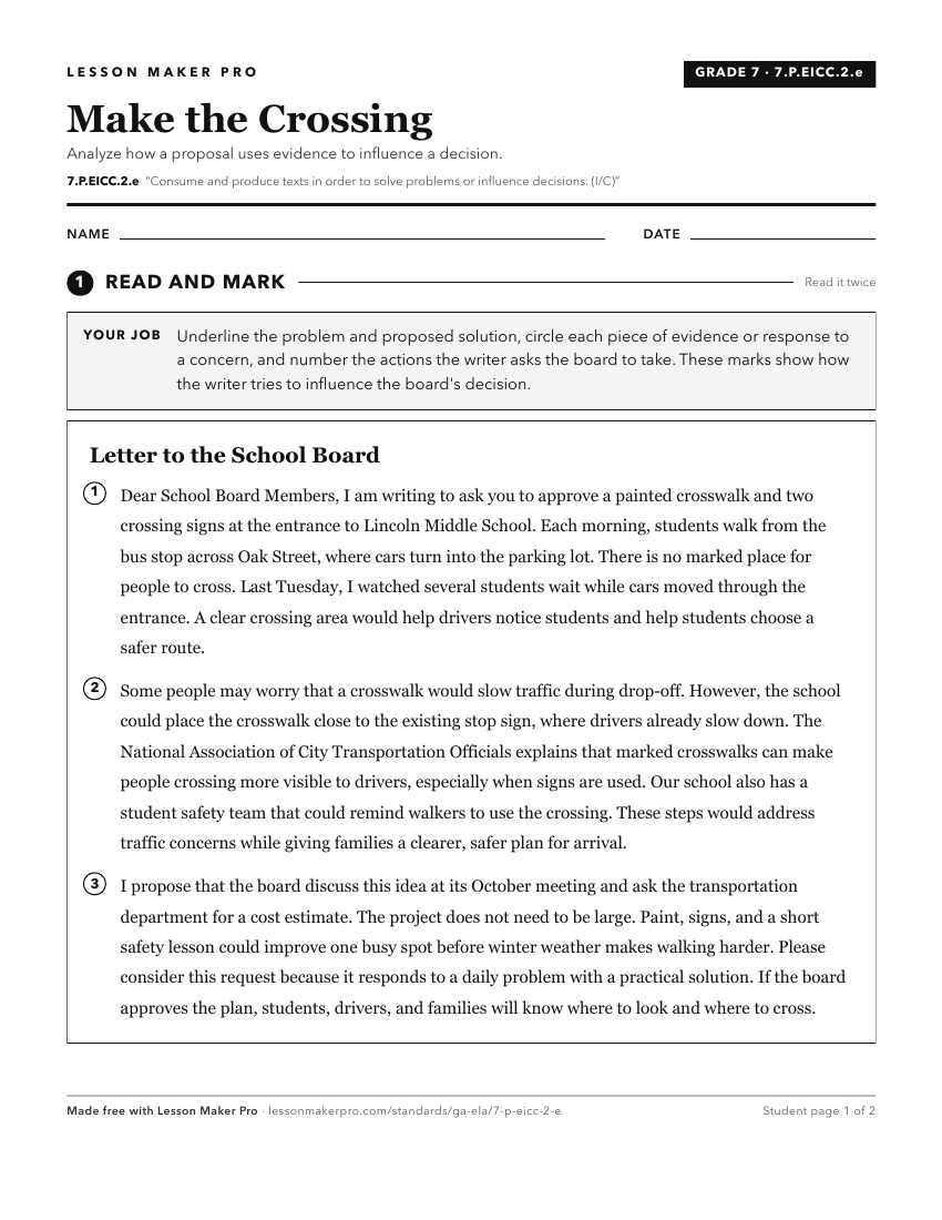 Preview of the 7.P.EICC.2.e printable worksheet