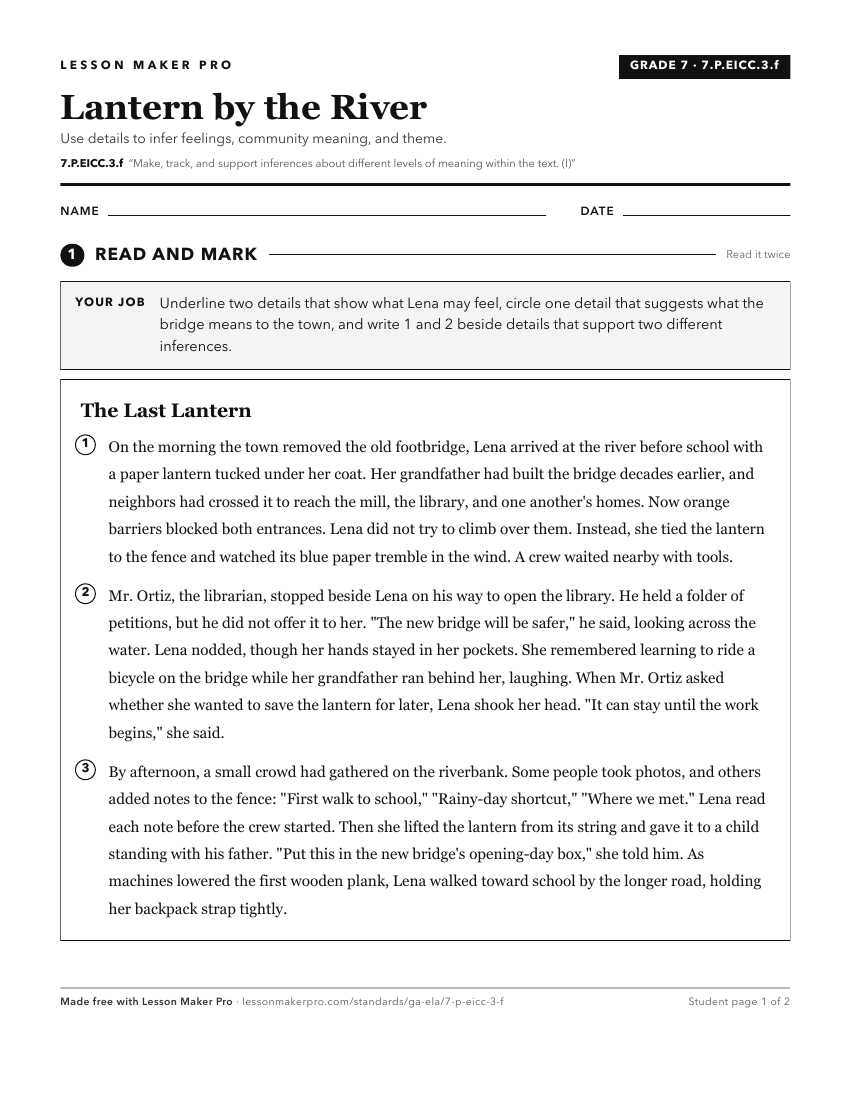 Preview of the 7.P.EICC.3.f printable worksheet