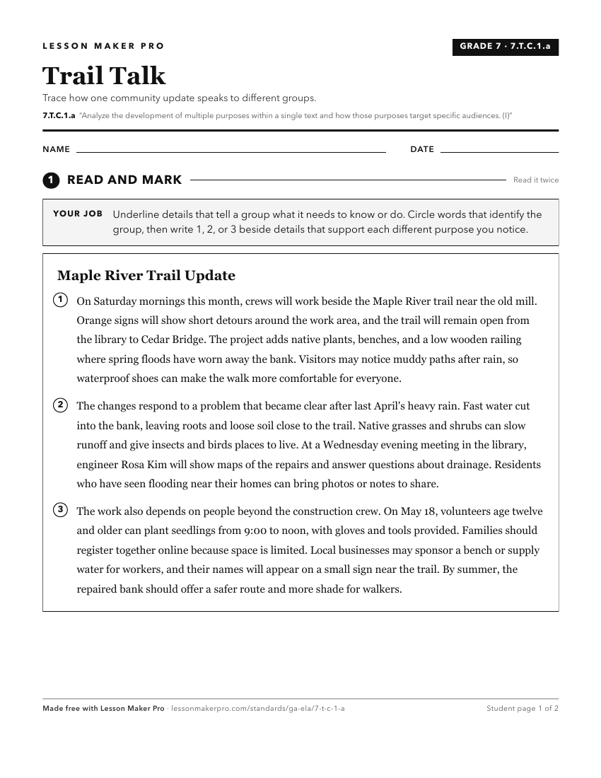 Preview of the 7.T.C.1.a printable worksheet