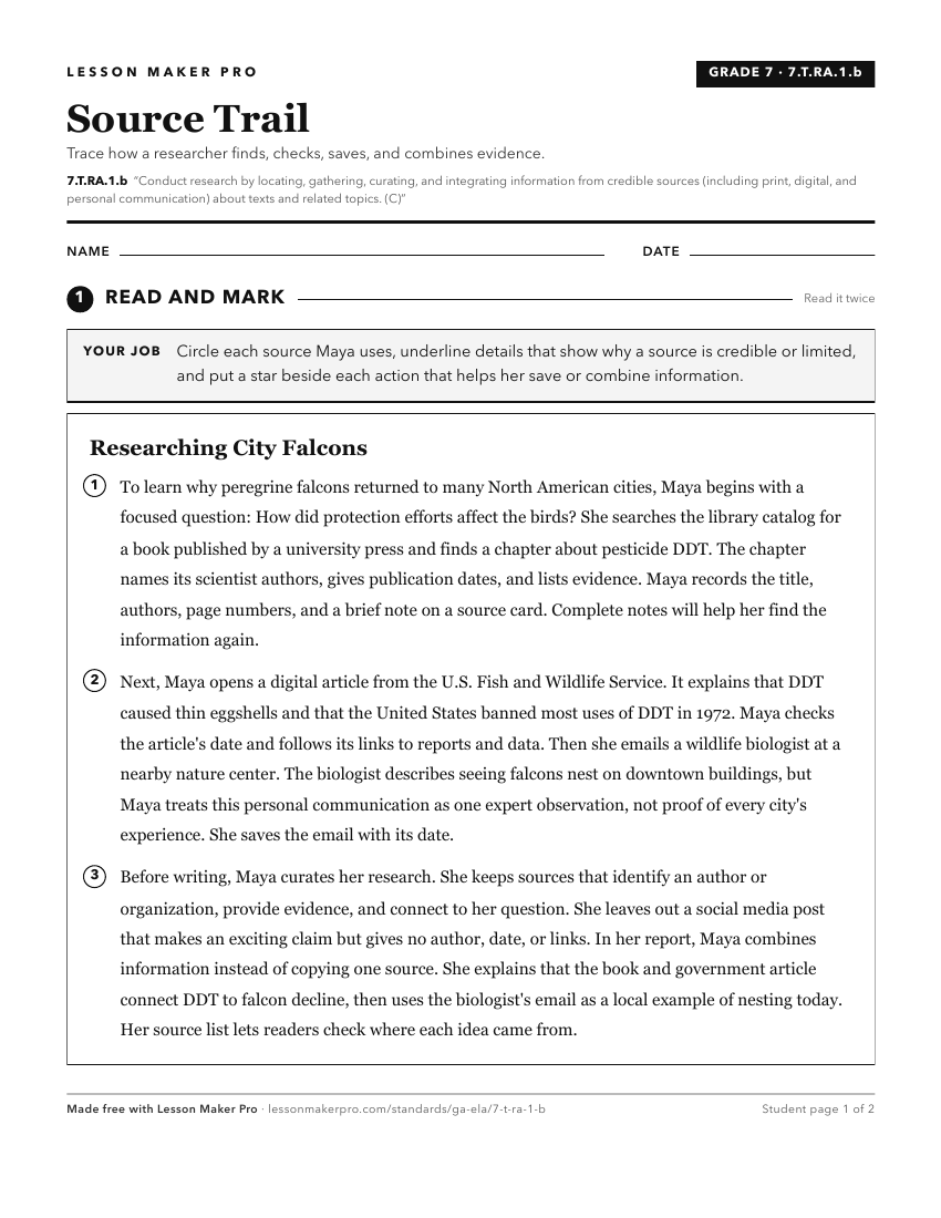 Preview of the 7.T.RA.1.b printable worksheet