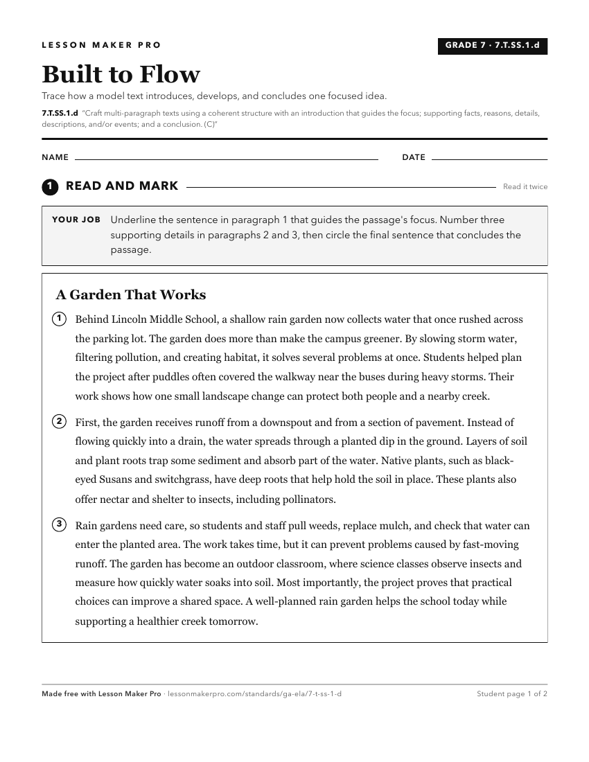 Preview of the 7.T.SS.1.d printable worksheet