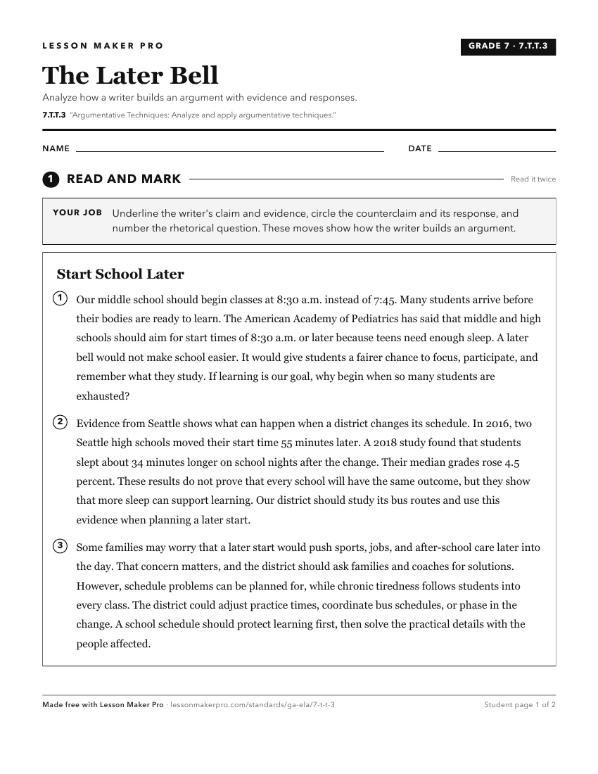 Preview of the 7.T.T.3 printable worksheet