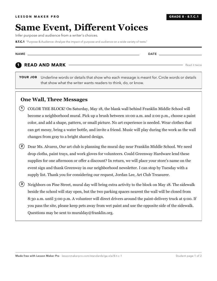 Preview of the 8.T.C.1 printable worksheet