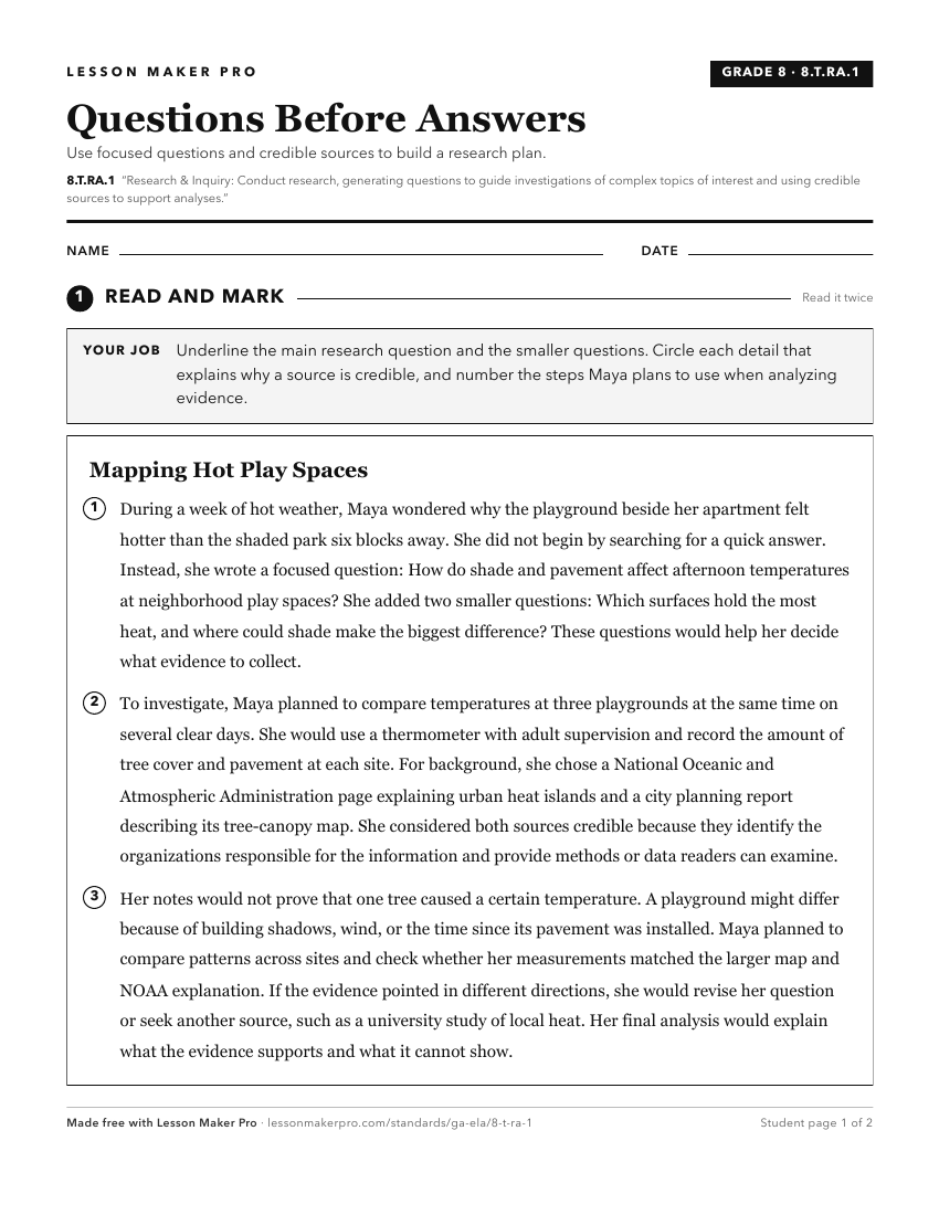 Preview of the 8.T.RA.1 printable worksheet