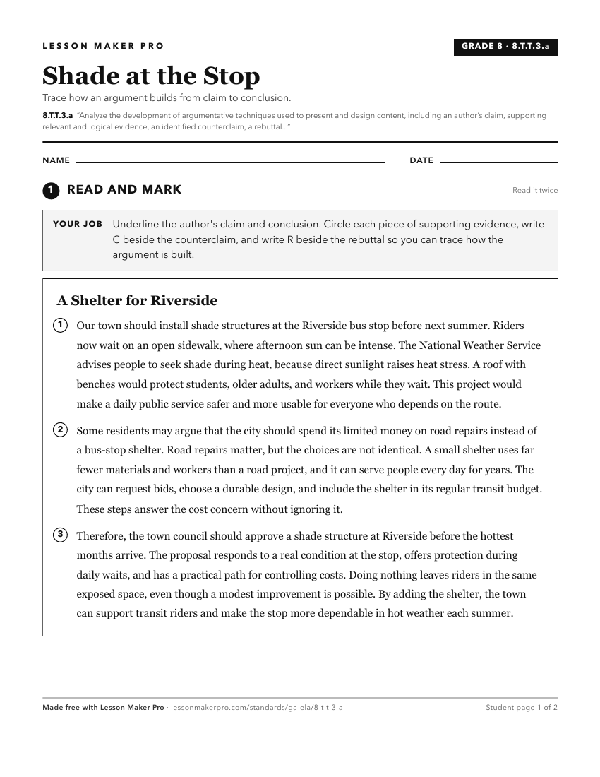 Preview of the 8.T.T.3.a printable worksheet