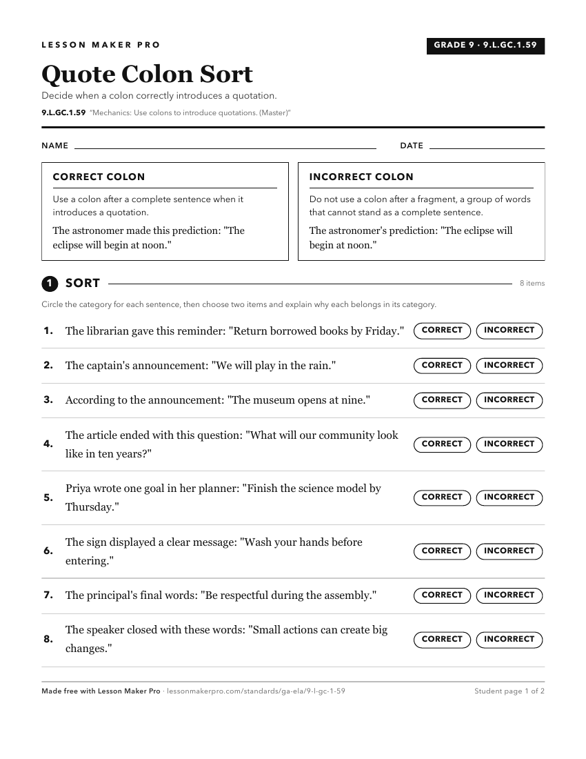 Preview of the 9.L.GC.1.59 printable worksheet