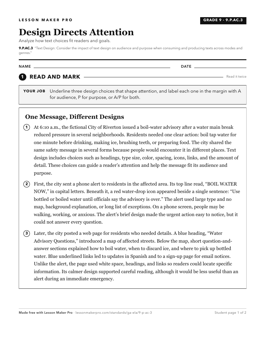 Preview of the 9.P.AC.3 printable worksheet