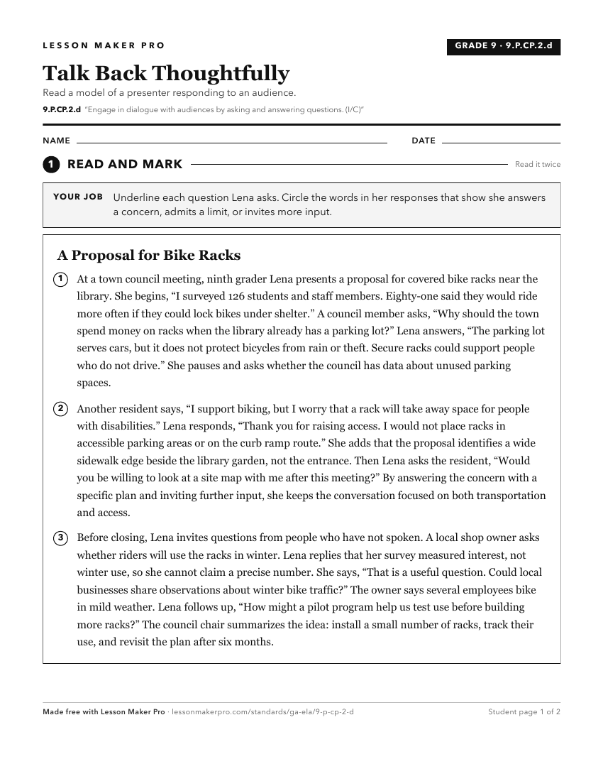Preview of the 9.P.CP.2.d printable worksheet