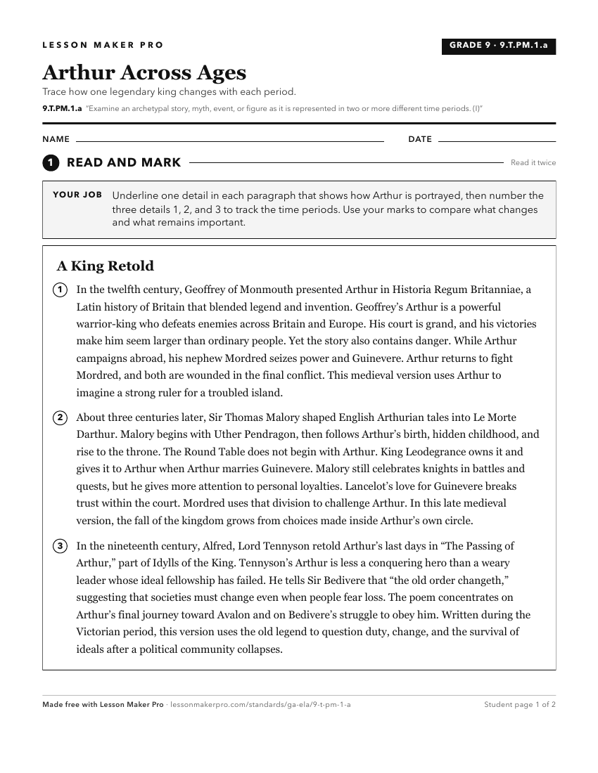 Preview of the 9.T.PM.1.a printable worksheet