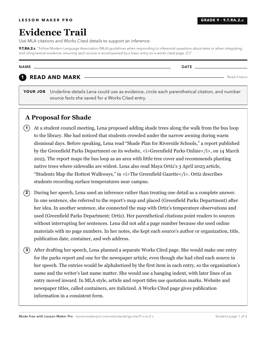 Preview of the 9.T.RA.2.c printable worksheet