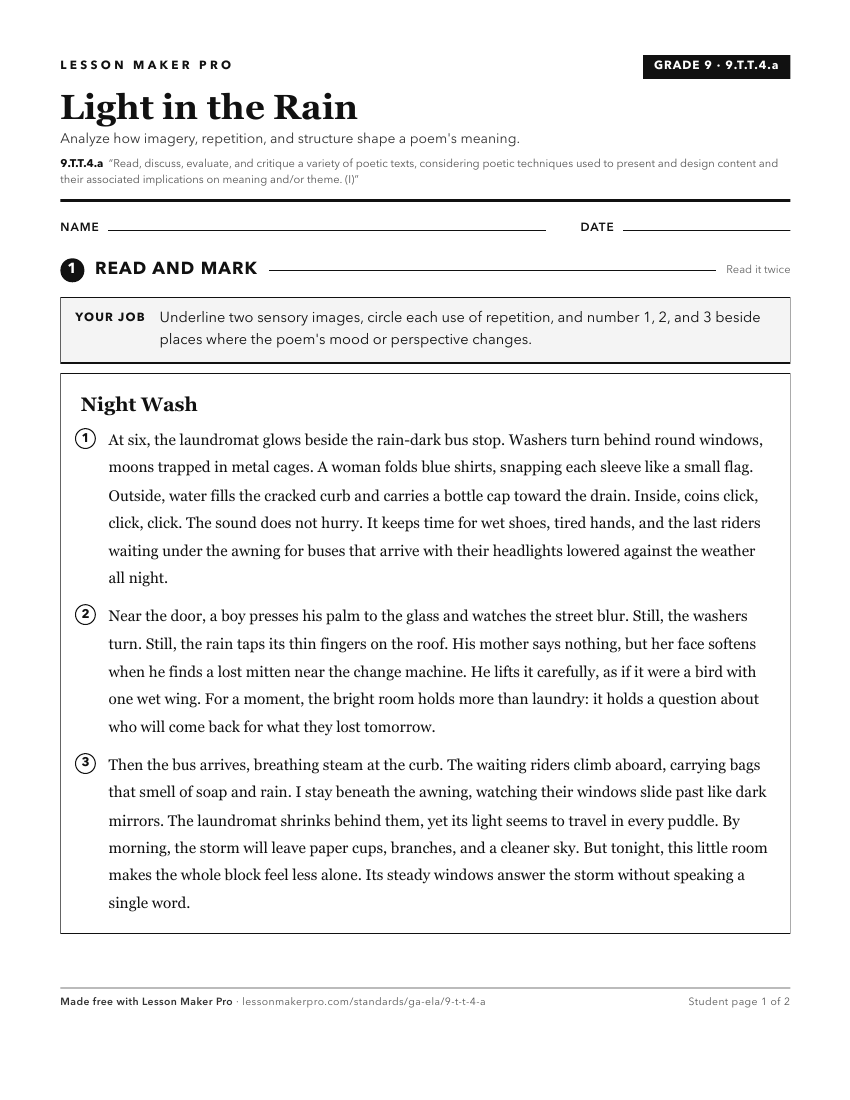 Preview of the 9.T.T.4.a printable worksheet