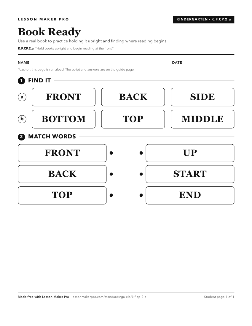 Preview of the K.F.CP.2.a printable worksheet