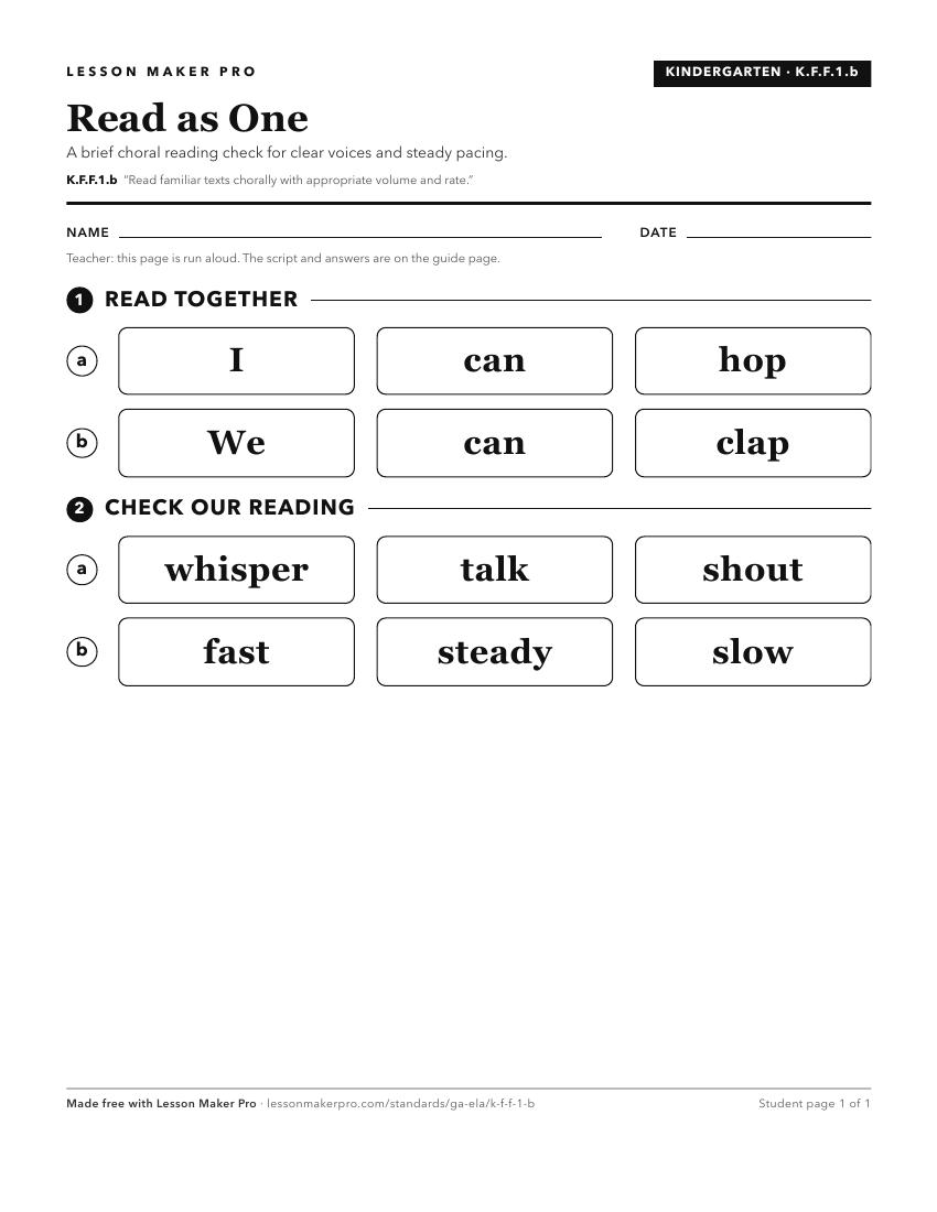 Preview of the K.F.F.1.b printable worksheet