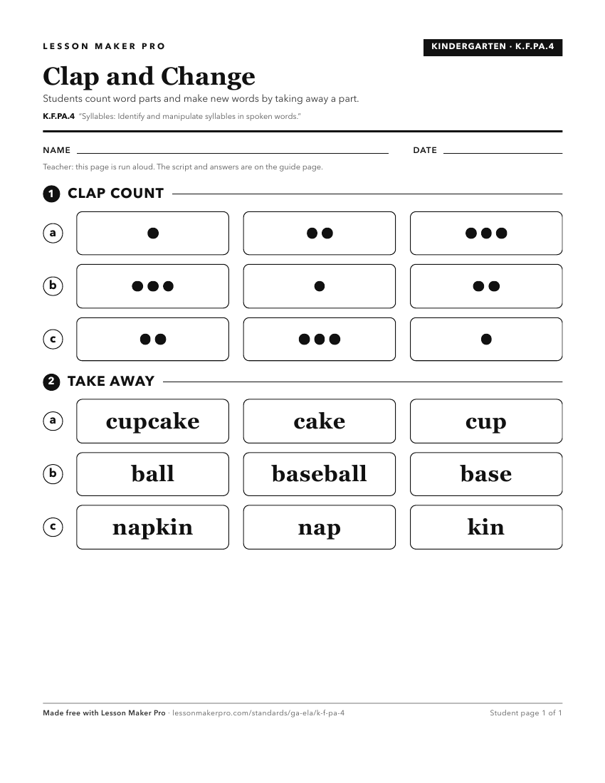 Preview of the K.F.PA.4 printable worksheet