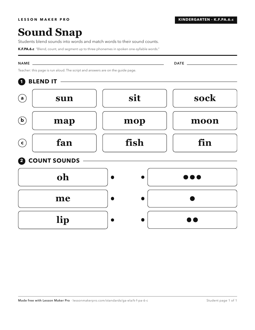 Preview of the K.F.PA.6.c printable worksheet