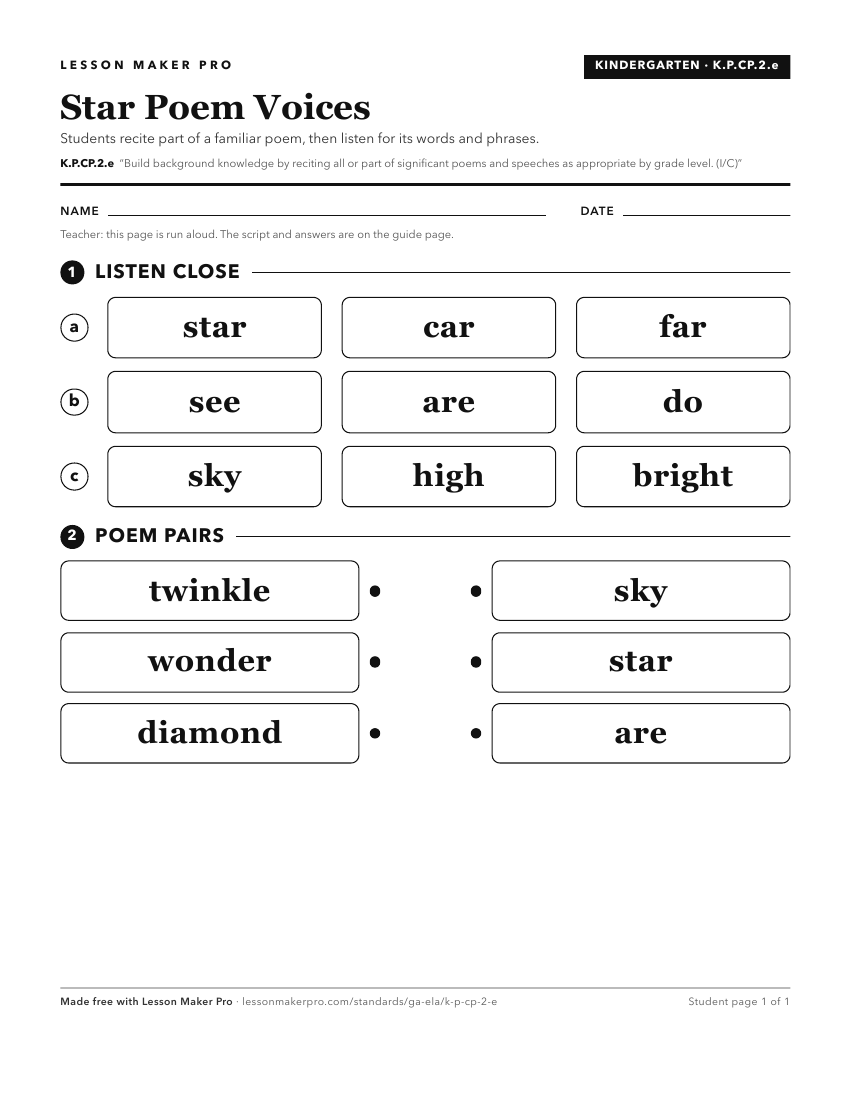 Preview of the K.P.CP.2.e printable worksheet