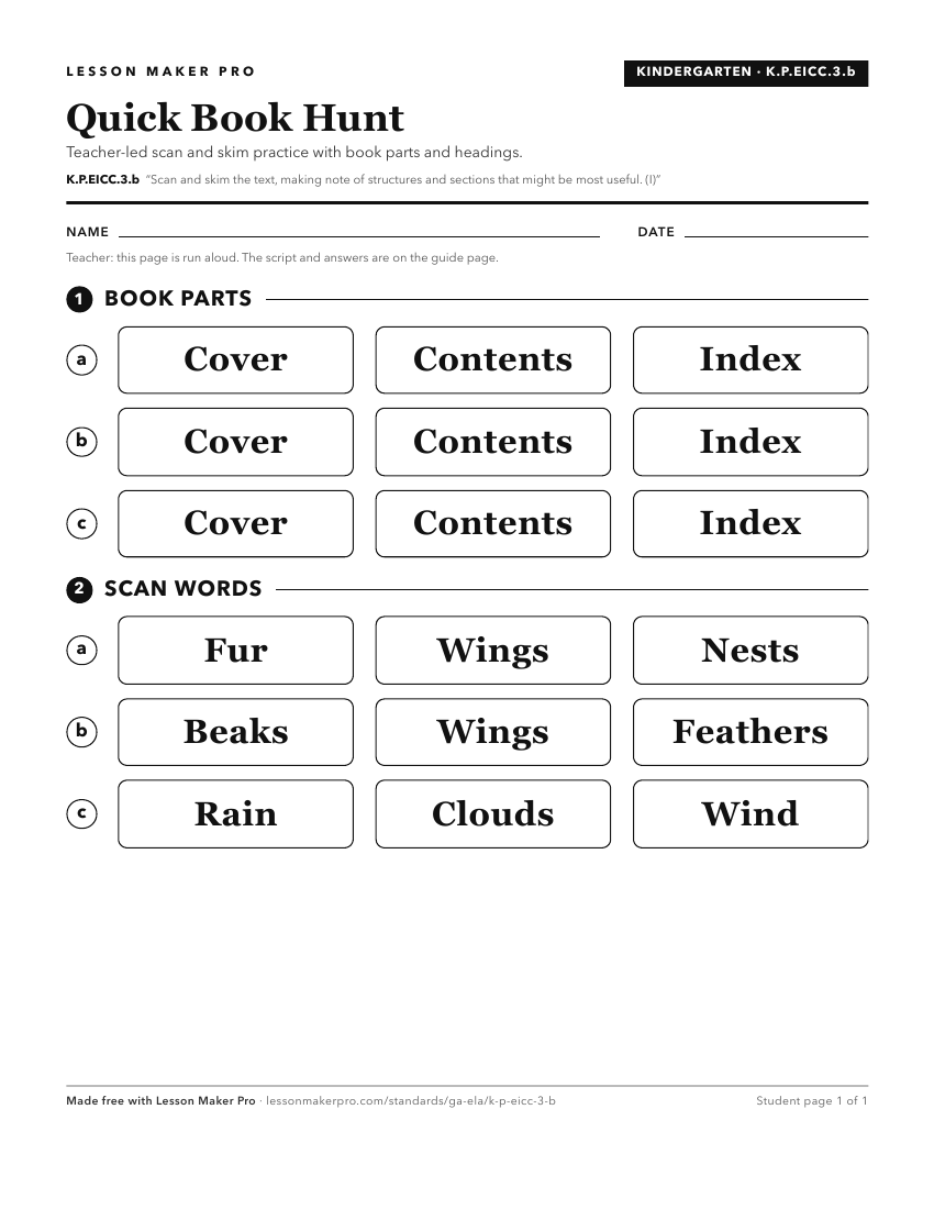 Preview of the K.P.EICC.3.b printable worksheet