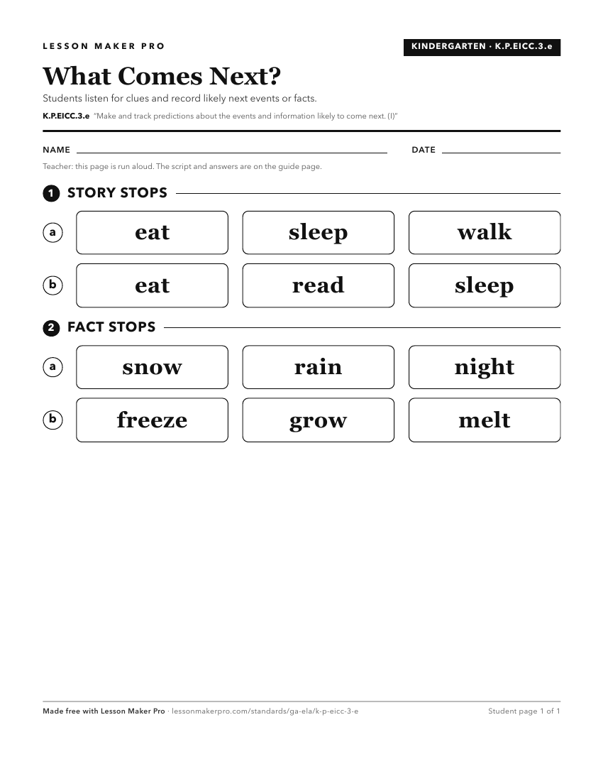 Preview of the K.P.EICC.3.e printable worksheet