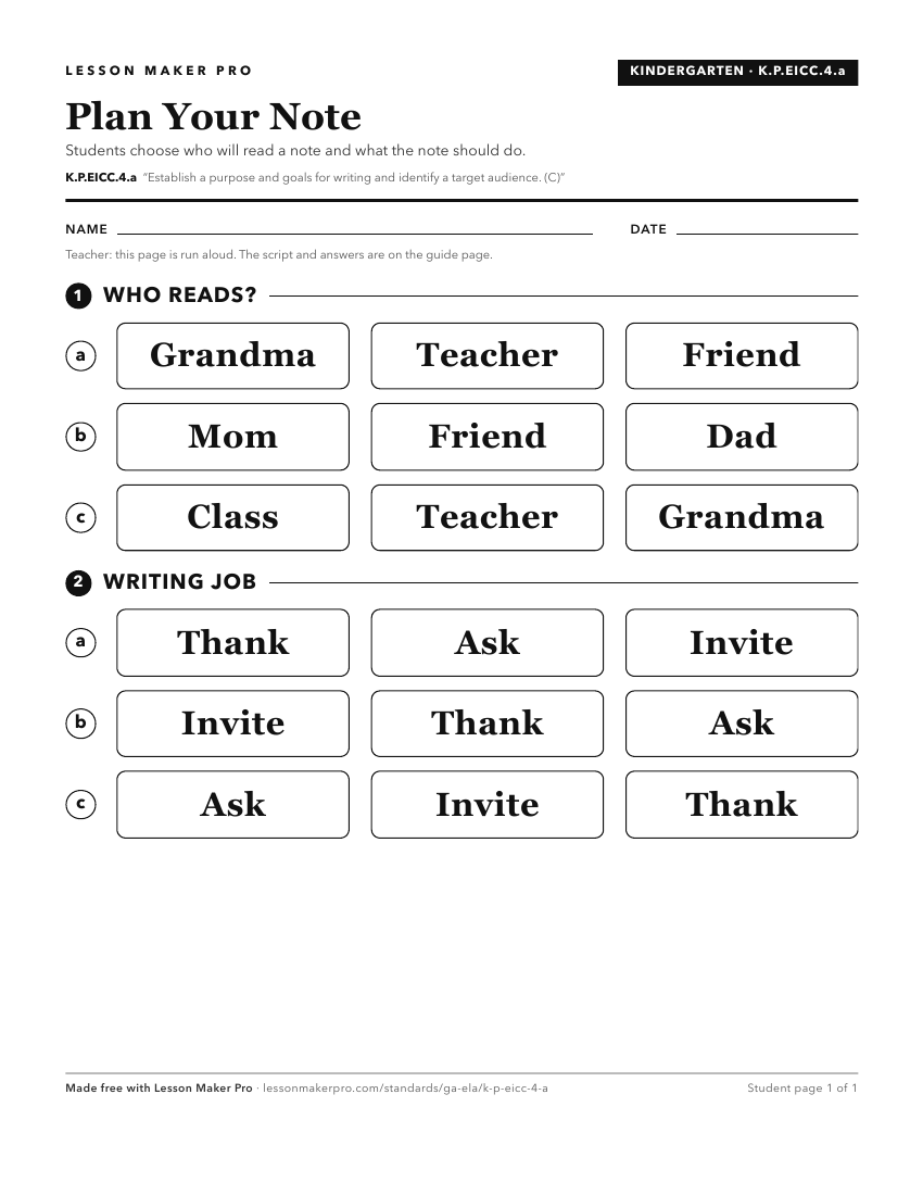 Preview of the K.P.EICC.4.a printable worksheet