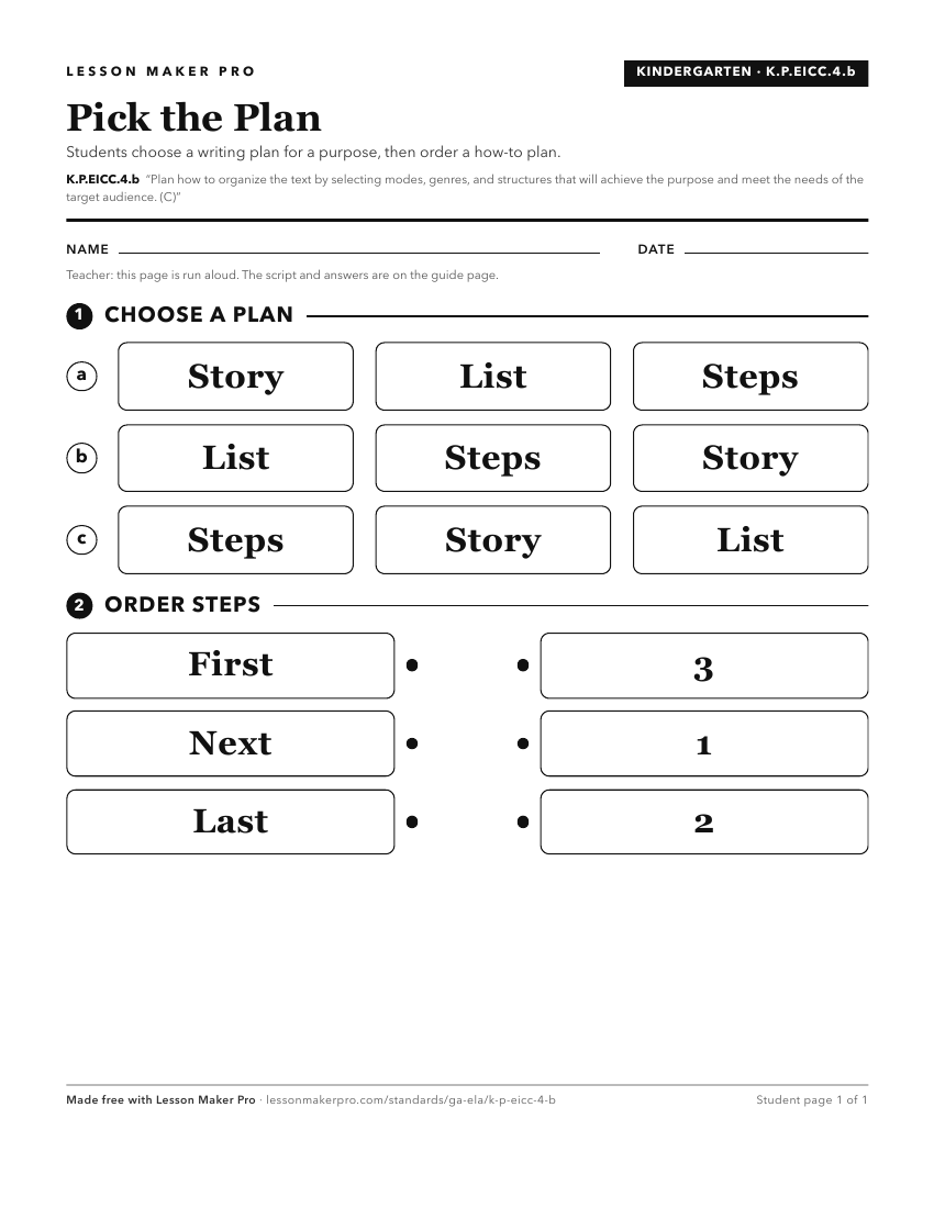 Preview of the K.P.EICC.4.b printable worksheet