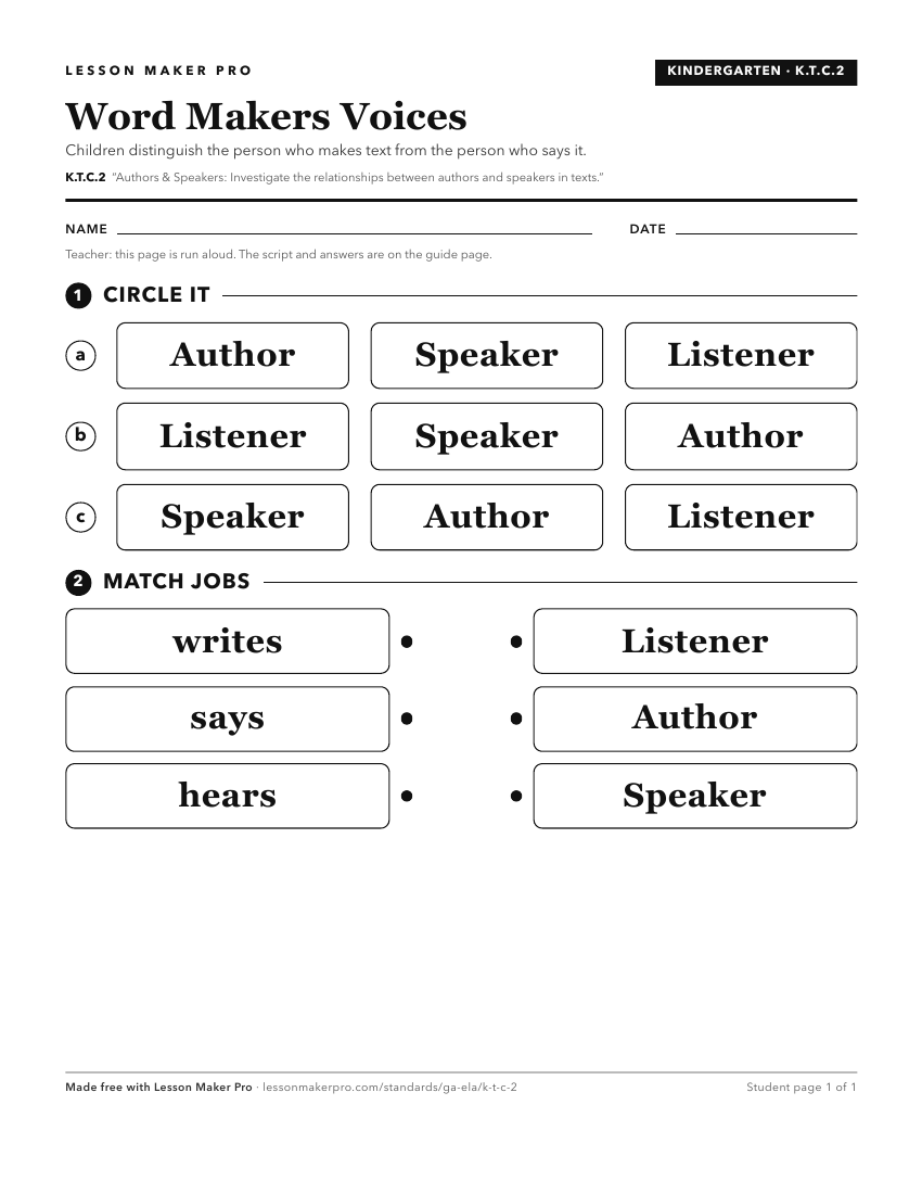 Preview of the K.T.C.2 printable worksheet