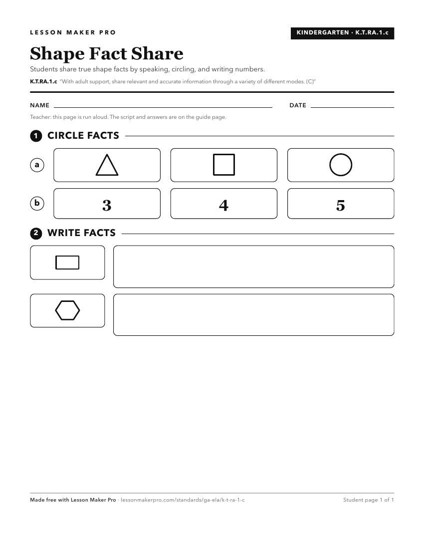 Preview of the K.T.RA.1.c printable worksheet