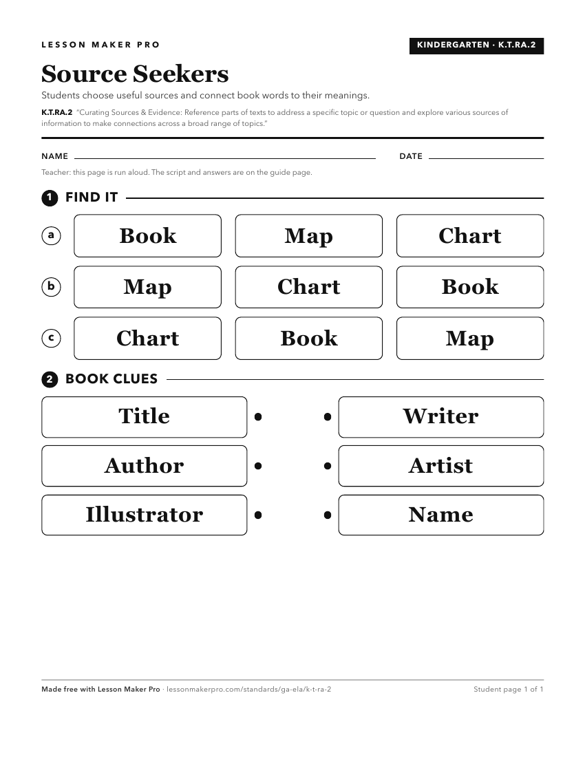 Preview of the K.T.RA.2 printable worksheet