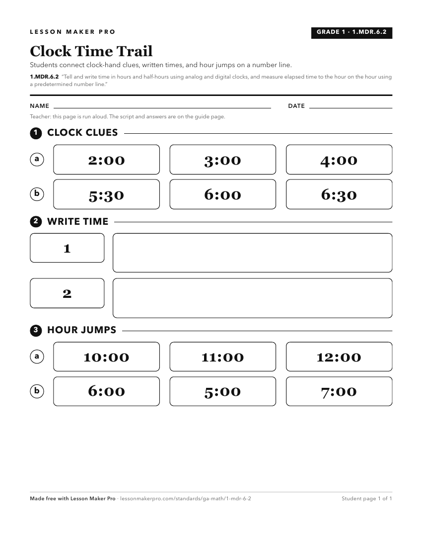 Preview of the 1.MDR.6.2 printable worksheet
