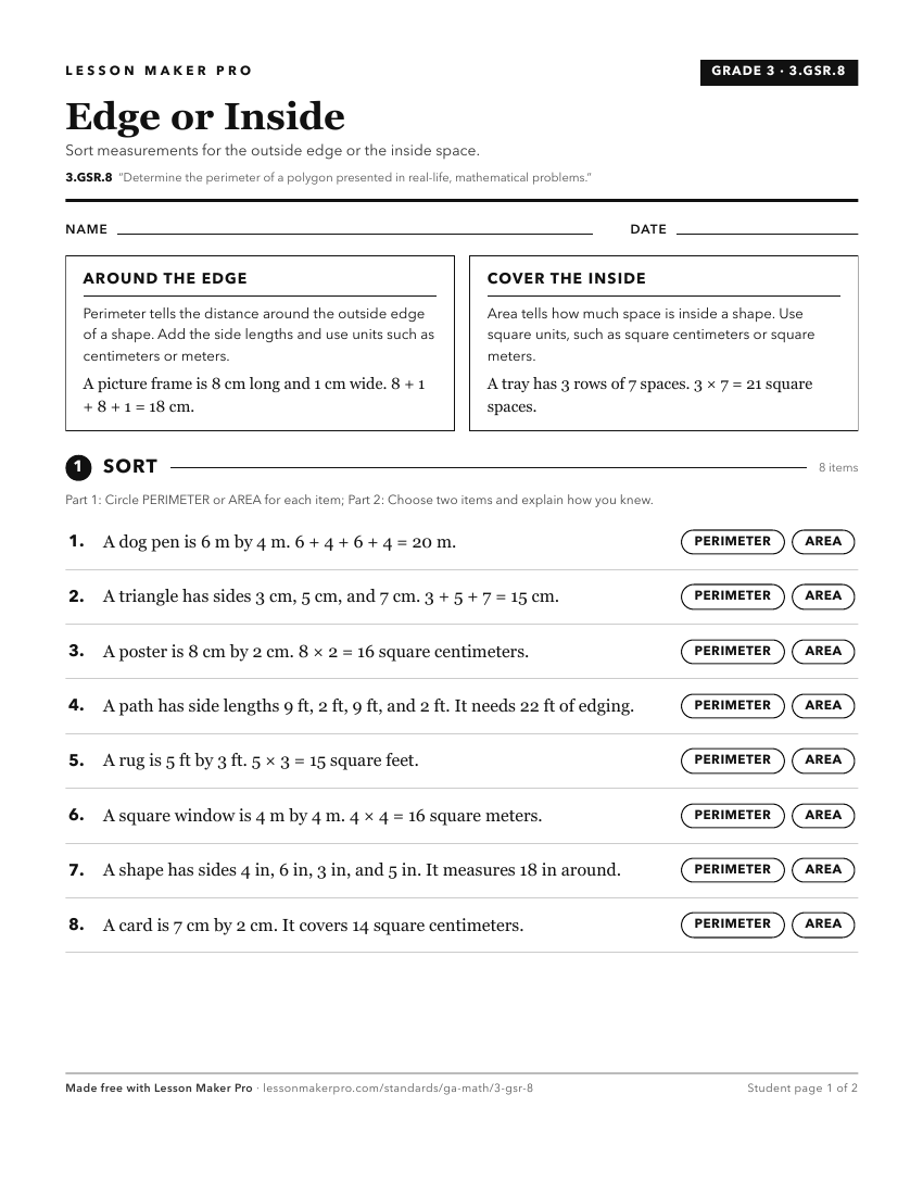 Preview of the 3.GSR.8 printable worksheet