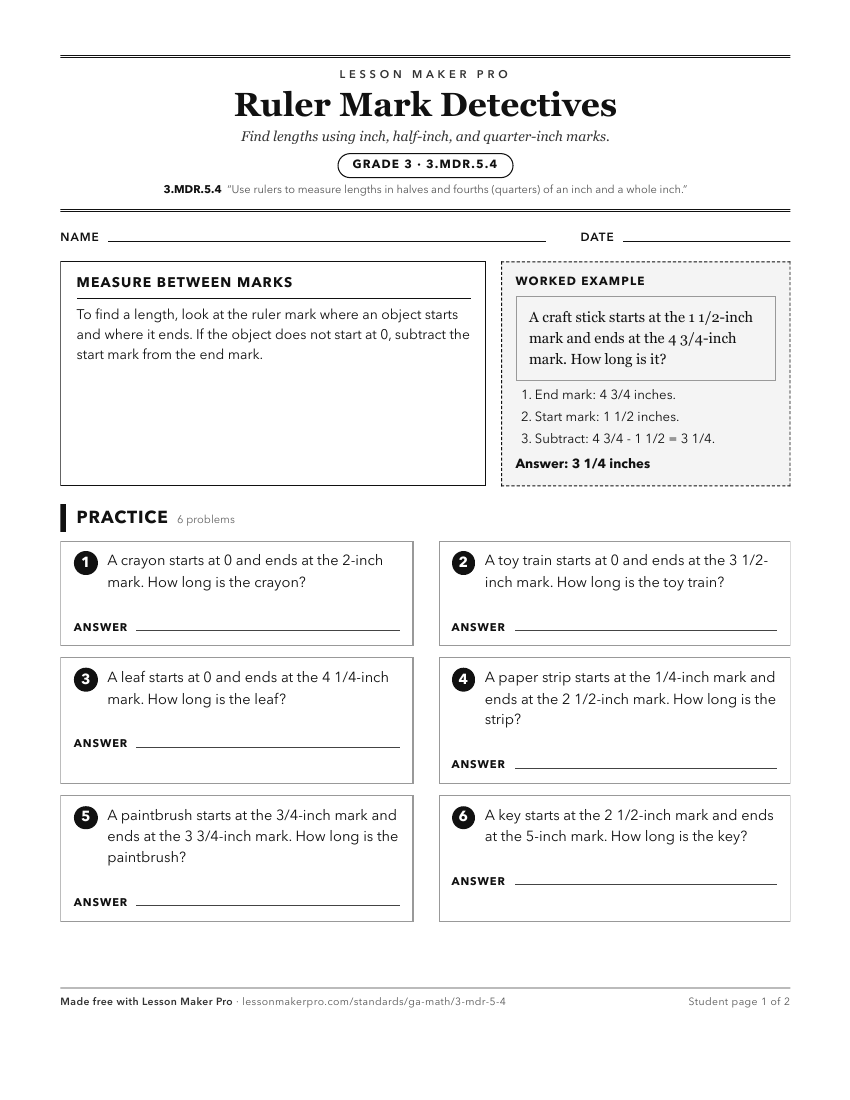 Preview of the 3.MDR.5.4 printable worksheet
