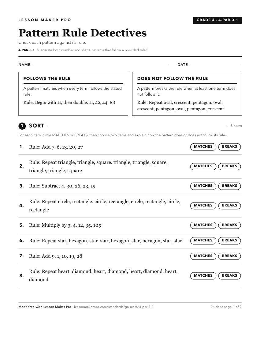 Preview of the 4.PAR.3.1 printable worksheet
