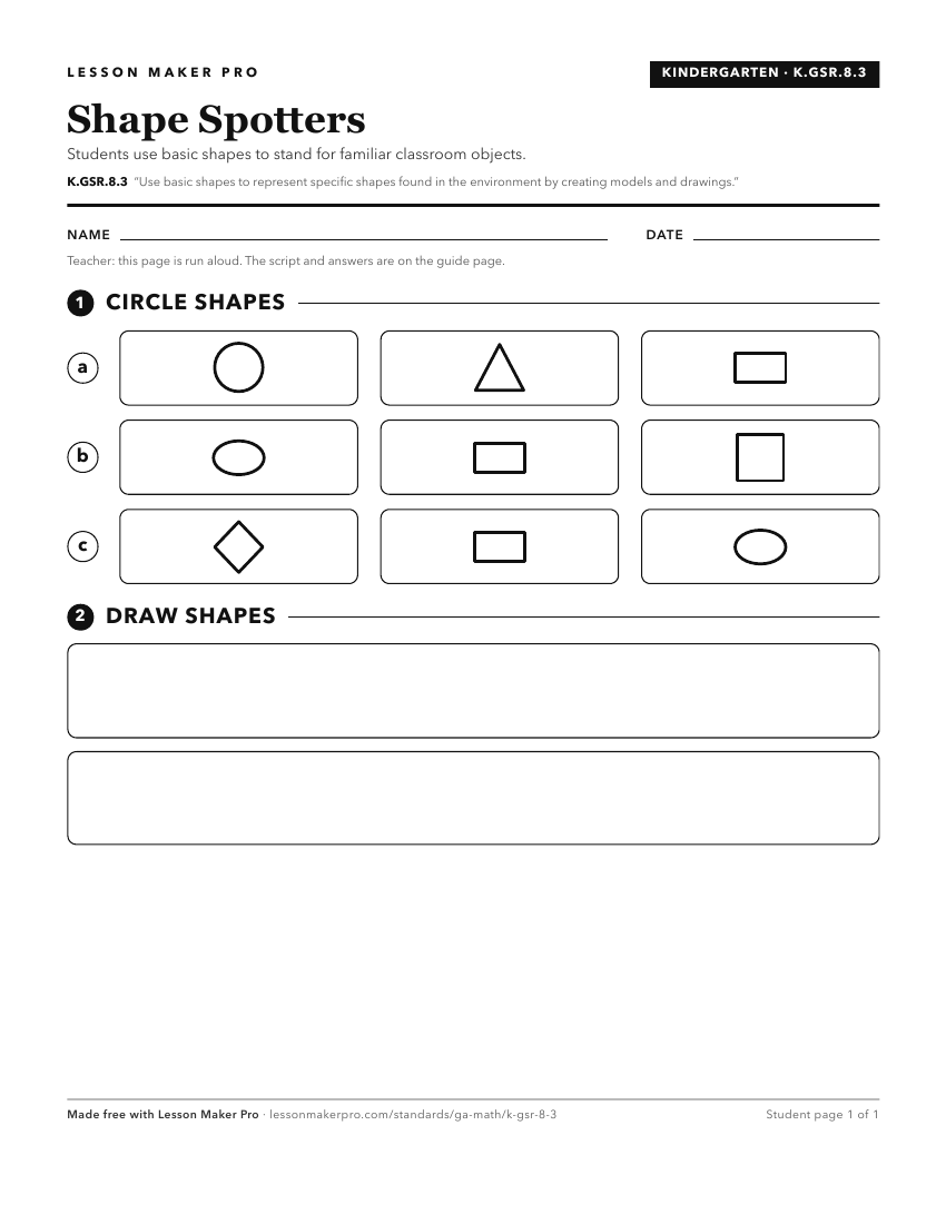 Preview of the K.GSR.8.3 printable worksheet