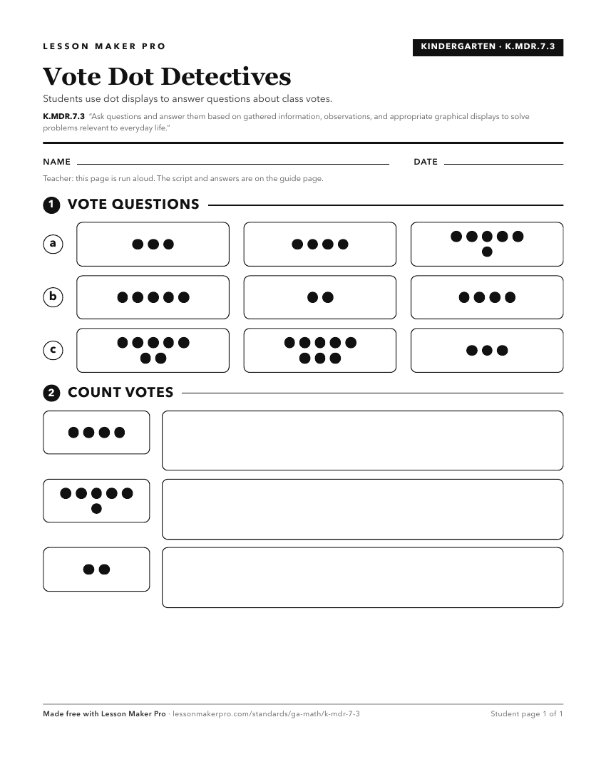 Preview of the K.MDR.7.3 printable worksheet