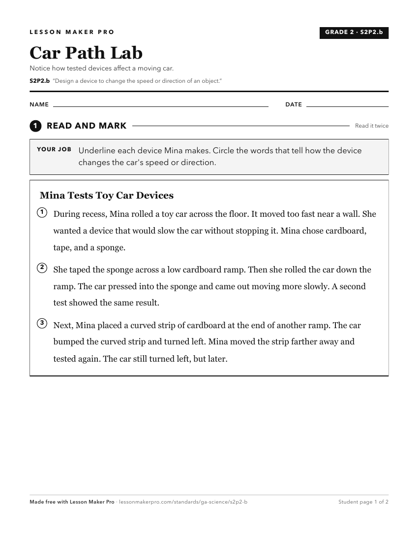 Preview of the S2P2.b printable worksheet