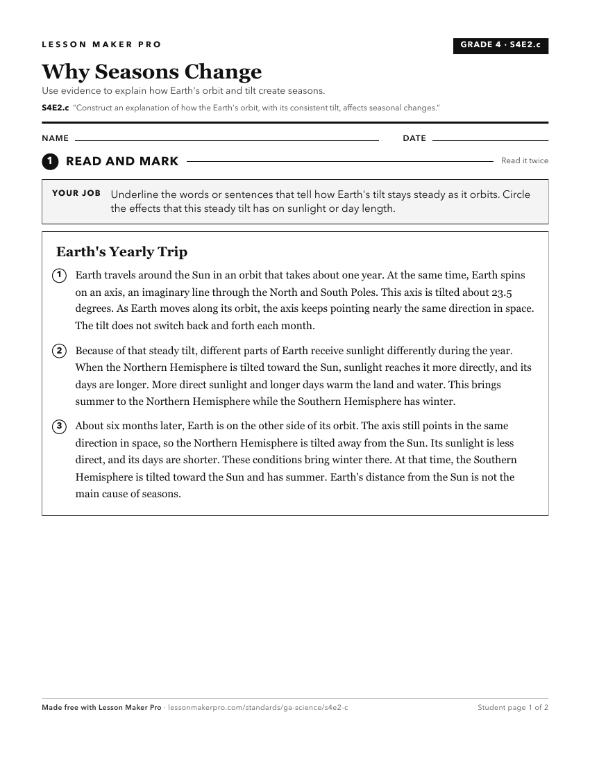 Preview of the S4E2.c printable worksheet