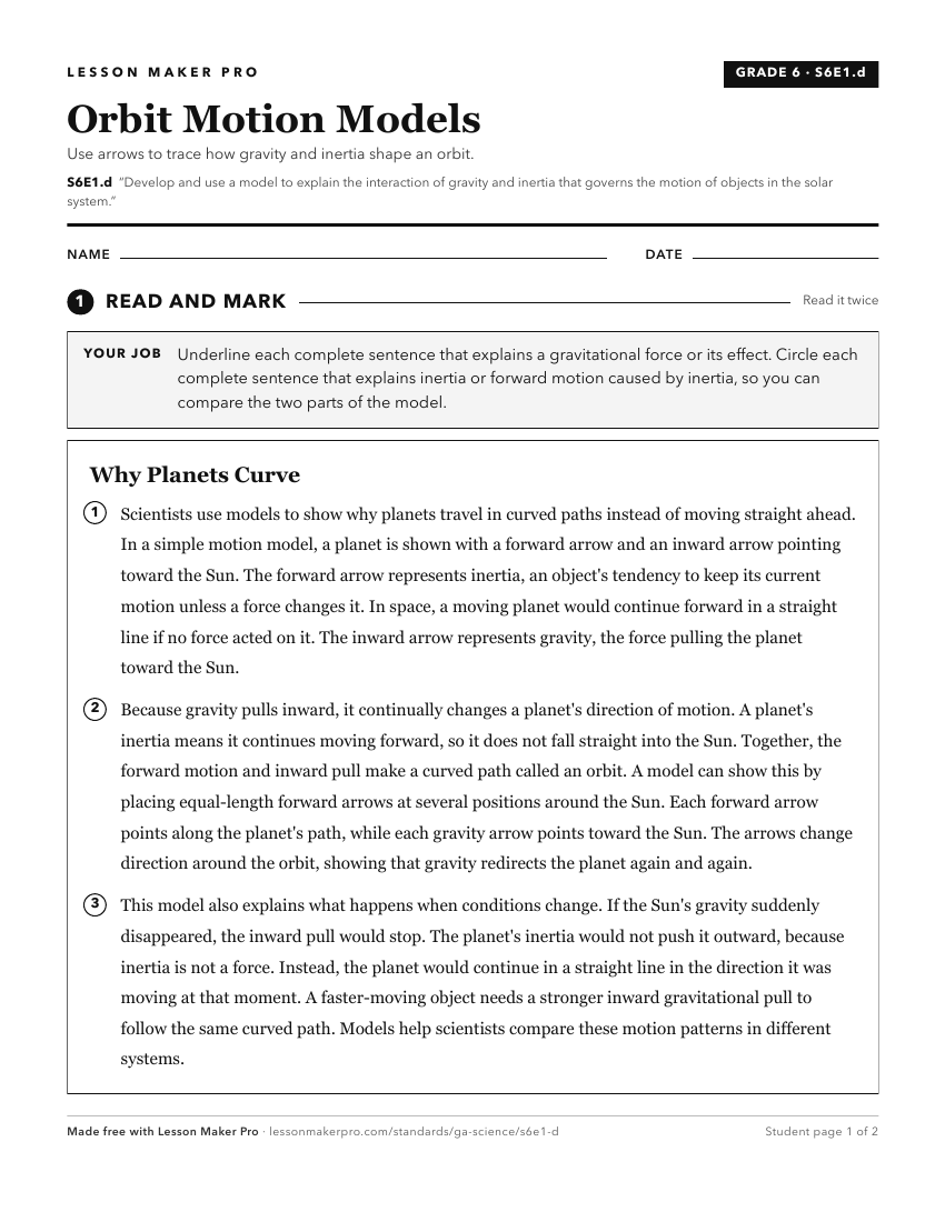 Preview of the S6E1.d printable worksheet