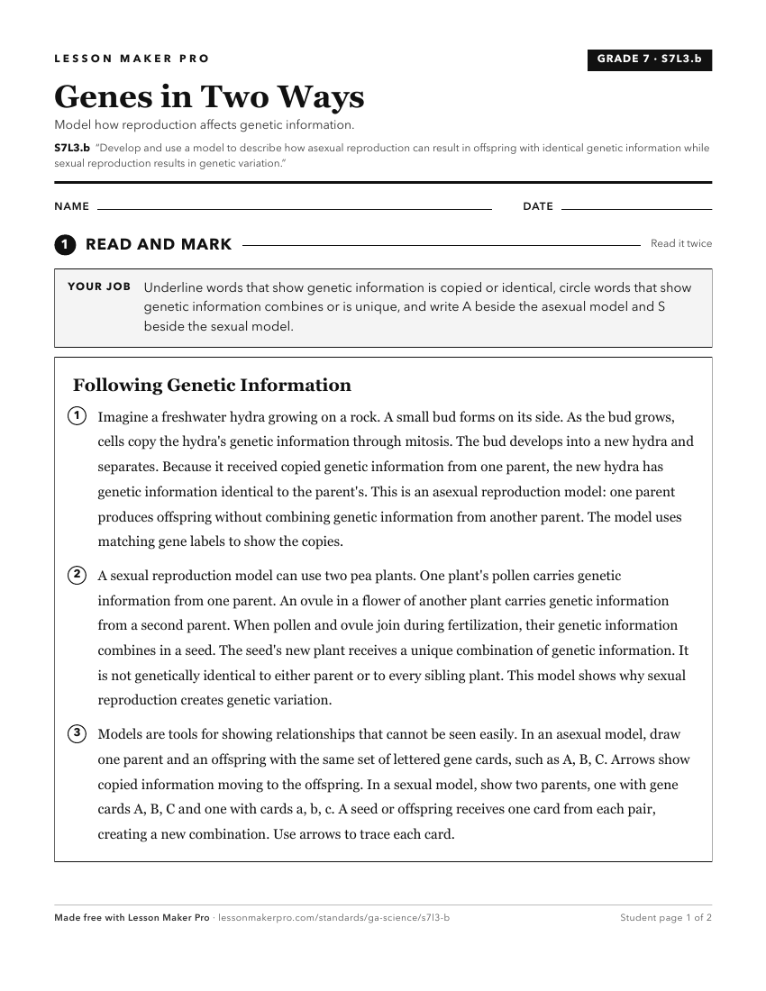 Preview of the S7L3.b printable worksheet
