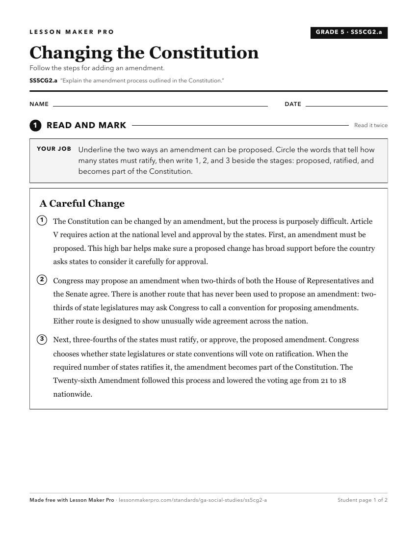 Preview of the SS5CG2.a printable worksheet