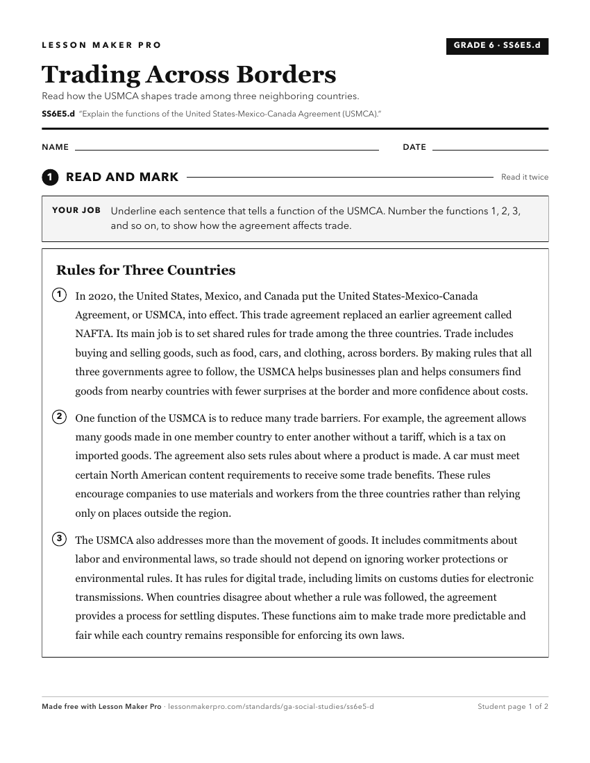 Preview of the SS6E5.d printable worksheet