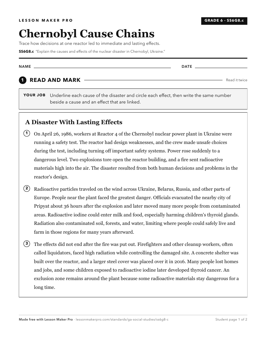 Preview of the SS6G8.c printable worksheet