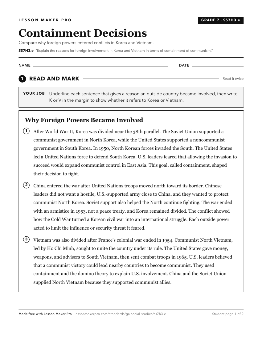 Preview of the SS7H3.e printable worksheet