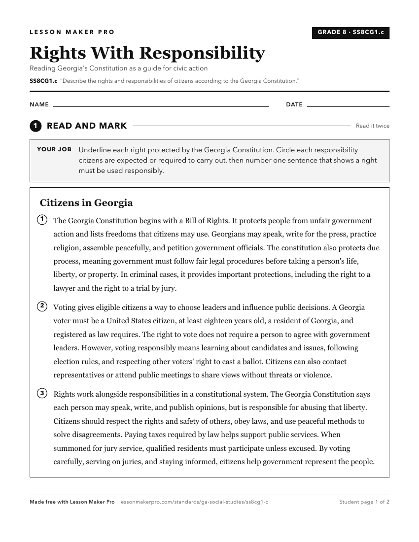 Preview of the SS8CG1.c printable worksheet