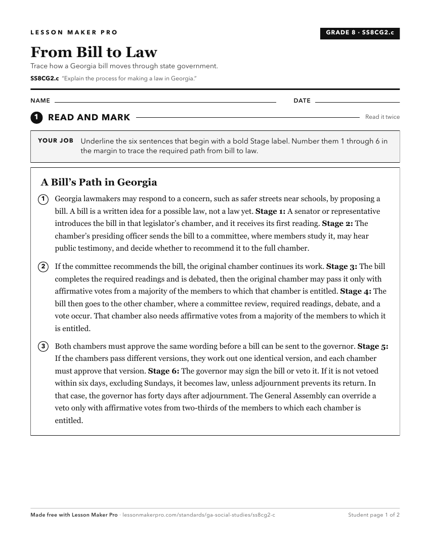 Preview of the SS8CG2.c printable worksheet