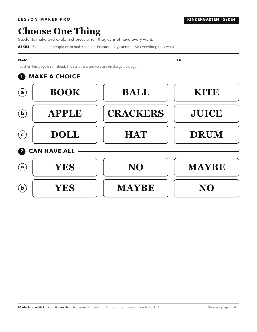Preview of the SSKE4 printable worksheet