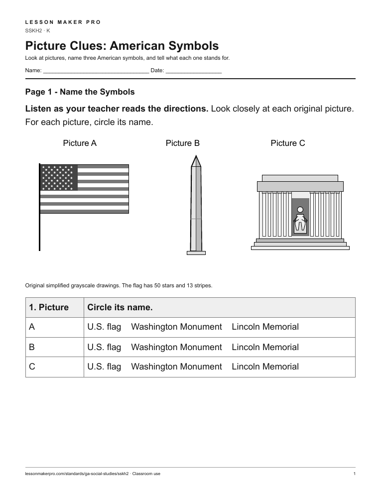 Preview of the SSKH2 printable worksheet